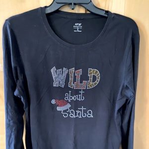Christmas casual long sleeve top.